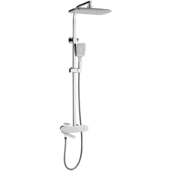 Душевая система Gappo G83 G2483-8 Белая Хром