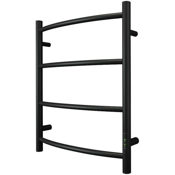 Электрический полотенцесушитель Point Афина PN04856B П4 500x600 диммер справа Черный Электрический полотенцесушитель Point Афина PN04856B П4 500x600 диммер справа Черный