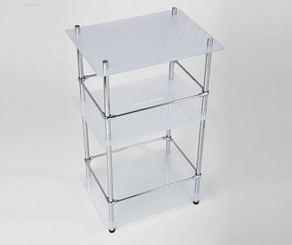 Стеклянная полка WasserKRAFT K-4033 Хром Стеклянная полка WasserKRAFT K-4033 Хром