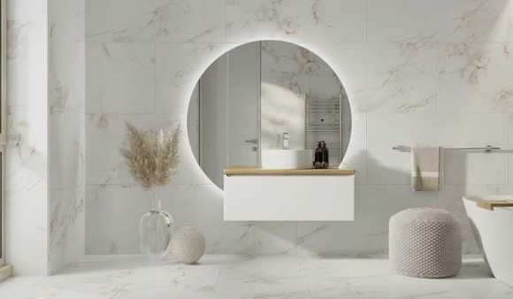 Тумба под раковину Jorno Solis New 100 SolN.01.100/P/W/JR подвесная Белая Тумба под раковину Jorno Solis New 100 SolN.01.100/P/W/JR подвесная Белая