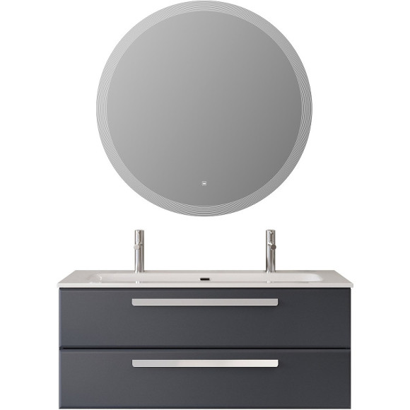 Тумба под раковину Cezares Eco-Cer-N 120 ECO-CER-N-1200-2C-SO-GR-P подвесная Grafito без ручек