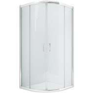 Душевой уголок New Trendy New Varia Chrome 90х90 K-0497 профиль Хром стекло прозрачное