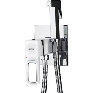 Гигиенический душ со смесителем Gappo G7217-8 Белый Хром