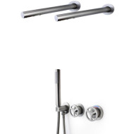 Душевая система Bronze de Luxe Liberty 5011GG-F Графит