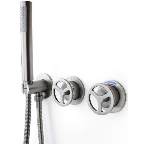 Душевая система Bronze de Luxe Liberty 5011GG-F Графит