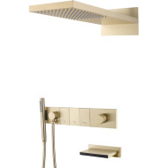 Душевая система Boheme Zodiac 132-2-G Золото