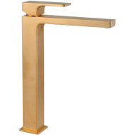 Смеситель для раковины Remer Absolute AU11LBG Золото брашированное