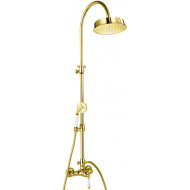 Душевая система Cezares Margot MARGOT-CD-03/24-Bi Золото 24 карат Душевая система Cezares Margot MARGOT-CD-03/24-Bi Золото 24 карат
