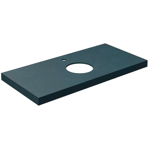 Столешница под раковину Kerama Marazzi Canaletto Про Чементо 100 CN100.DD507320R Синяя темная матовая