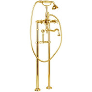 Смеситель для ванны Cezares Lord LORD-VDPS2-03/24-M Золото 24 карат