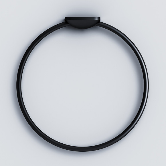 Кольцо для полотенец AM.PM Inspire V2.0 A50A34422 Черное матовое Кольцо для полотенец AM.PM Inspire V2.0 A50A34422 Черное матовое
