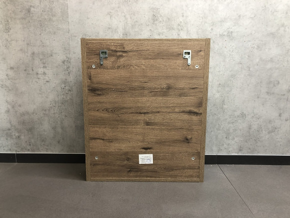 Зеркальный шкаф Comforty Марио 60 00-00004158 Дуб темный