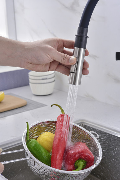 Смеситель для кухни Paulmark Halt Ha214021-Ni Никель