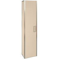 Шкаф пенал Boheme Armadi Art Monaco 35 868-CCR подвесной Капучино глянец Хром