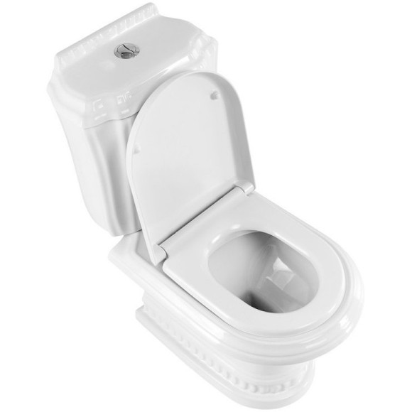 Унитаз компакт Cezares King Palace CZR-163-T без бачка и сиденья Унитаз компакт Cezares King Palace CZR-163-T без бачка и сиденья