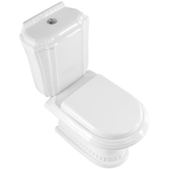 Унитаз компакт Cezares King Palace CZR-163-T без бачка и сиденья Унитаз компакт Cezares King Palace CZR-163-T без бачка и сиденья