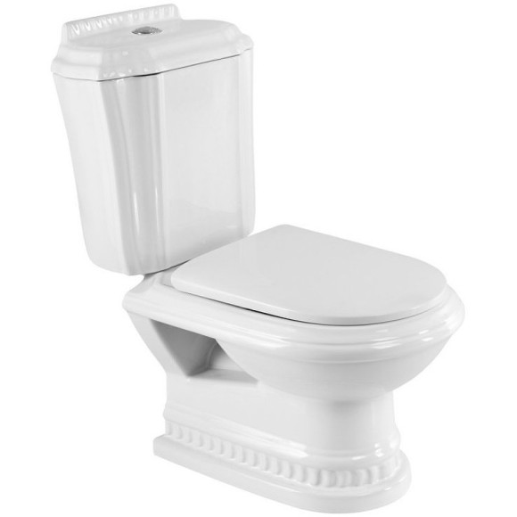 Унитаз компакт Cezares King Palace CZR-163-T без бачка и сиденья Унитаз компакт Cezares King Palace CZR-163-T без бачка и сиденья