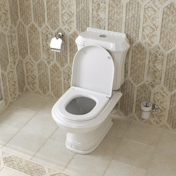 Унитаз компакт Cezares King Palace CZR-163-T без бачка и сиденья Унитаз компакт Cezares King Palace CZR-163-T без бачка и сиденья