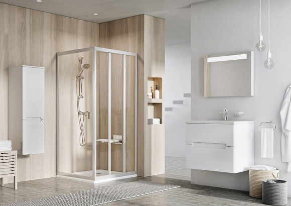 Душевая стенка Ravak Supernova APSS-90 94070UR2Z1 профиль Сатин стекло Transparent Душевая стенка Ravak Supernova APSS-90 94070UR2Z1 профиль Сатин стекло Transparent