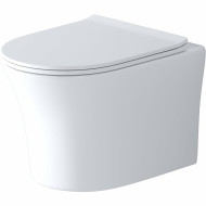 Унитаз Grossman Style GR-4475S подвесной Белый глянец с сиденьем Микролифт Унитаз Grossman Style GR-4475S подвесной Белый глянец с сиденьем Микролифт