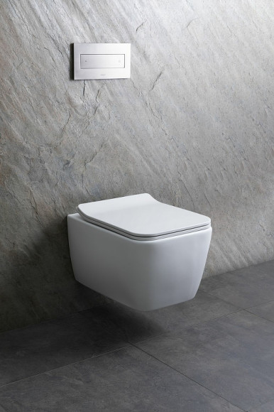 Унитаз Allen Brau Liberty 2 4.33007.21 подвесной Белый матовый без сиденья