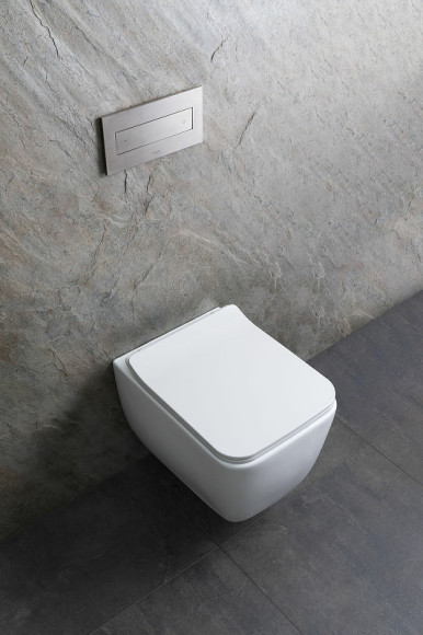 Унитаз Allen Brau Liberty 2 4.33007.21 подвесной Белый матовый без сиденья