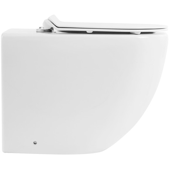 Унитаз BelBagno Sfera-R BB2141CBR/BB2111SC приставной с сиденьем Микролифт Унитаз BelBagno Sfera-R BB2141CBR/BB2111SC приставной с сиденьем Микролифт