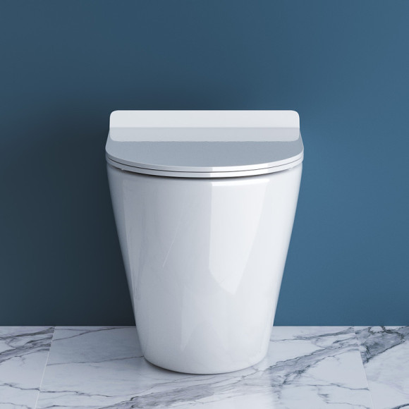 Унитаз BelBagno Sfera-R BB2141CBR/BB2111SC приставной с сиденьем Микролифт Унитаз BelBagno Sfera-R BB2141CBR/BB2111SC приставной с сиденьем Микролифт