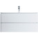 Тумба под раковину AM.PM Sensation 100 M30FHX1002WG подвесная Белая глянцевая