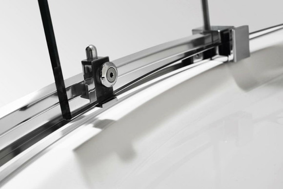 Душевой уголок Cezares Stylus-M 90x90 STYLUS-O-M-R-2-90-C-Cr профиль Хром стекло прозрачное