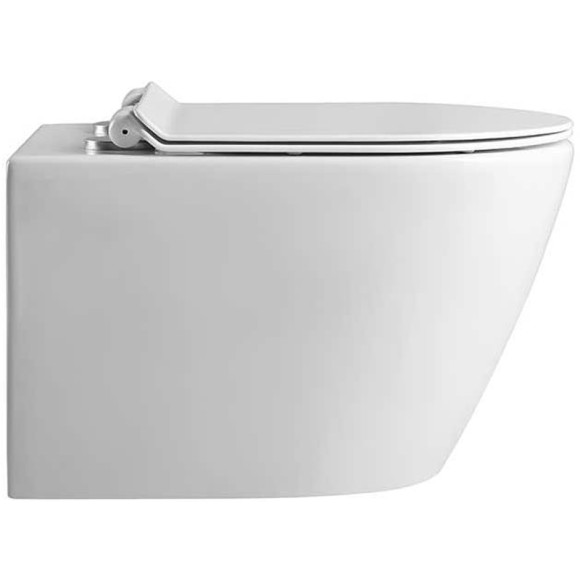 Унитаз Vincea Vito VT1-23 подвесной Белый с сиденьем Микролифт Унитаз Vincea Vito VT1-23 подвесной Белый с сиденьем Микролифт