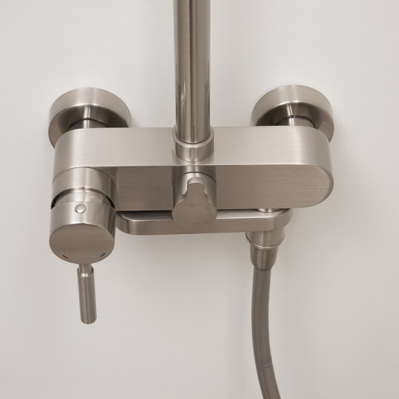 Душевая система WasserKRAFT A14201 Никель Душевая система WasserKRAFT A14201 Никель