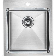 Кухонная мойка Paulmark Kroner 45 PM214551-BS Брашированная сталь