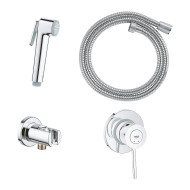 Гигиенический душ со смесителем Grohe BauClassic 124434 Хром Гигиенический душ со смесителем Grohe BauClassic 124434 Хром