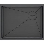 Кухонная мойка Paulmark Next-Skew 54 Uni PM885444-GM Вороненая сталь Кухонная мойка Paulmark Next-Skew 54 Uni PM885444-GM Вороненая сталь