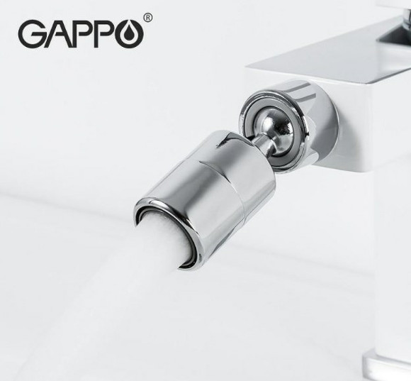 Смеситель для биде Gappo G17-8 G5017-8 Белый Хром Смеситель для биде Gappo G17-8 G5017-8 Белый Хром