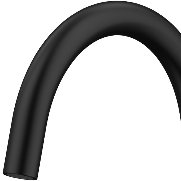 Смеситель для кухни Raiber Graceful RPB-012 Черный матовый Смеситель для кухни Raiber Graceful RPB-012 Черный матовый