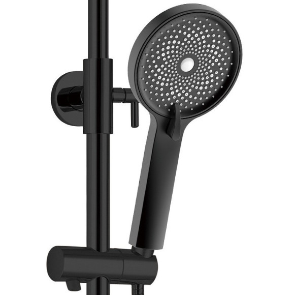 Душевая система WeltWasser WW DP 1020 BL 10000003186 Черная Душевая система WeltWasser WW DP 1020 BL 10000003186 Черная