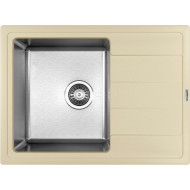 Кухонная мойка Florentina Комби-650 21.390.B0650.202 Шампань