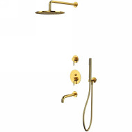 Душевая система Whitecross Y gold YSET07GL Золото