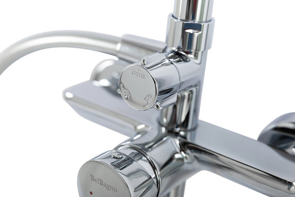 Душевая система BelBagno Aurora AURORA-VSCM-CRM Хром