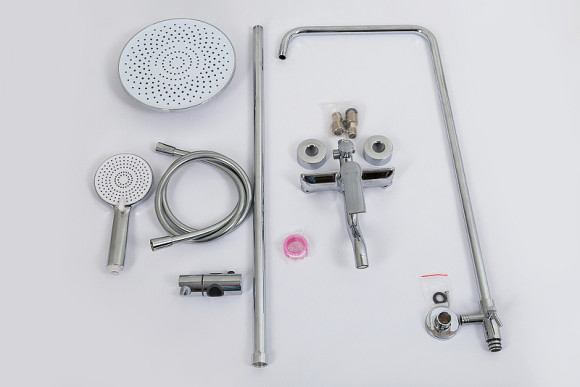 Душевая система BelBagno Aurora AURORA-VSCM-CRM Хром