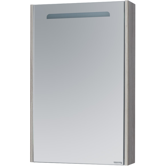 Зеркальный шкаф Aquaton Сильва 50 L 1A215502SIW6L с подсветкой Дуб фьорд