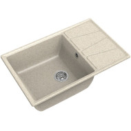 Кухонная мойка GranFest Vertex GF-V-780L Бежевая Кухонная мойка GranFest Vertex GF-V-780L Бежевая