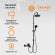 Душевая система Orange Aristo M19-932b Черная Душевая система Orange Aristo M19-932b Черная