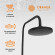 Душевая система Orange Aristo M19-932b Черная Душевая система Orange Aristo M19-932b Черная