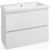 Тумба под раковину Style Line Даймонд 70 Люкс Plus подвесная Белый глянец