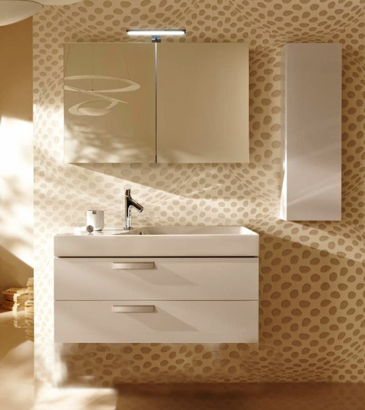 Тумба под раковину Jacob Delafon Rythmik 100 EB1304-E10 подвесная Квебекский дуб