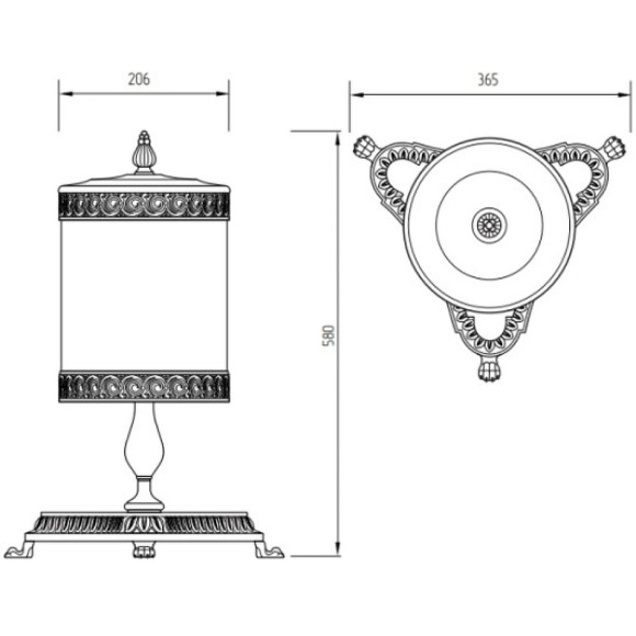 Ведро для мусора Migliore Elisabetta 17060 Золото Ведро для мусора Migliore Elisabetta 17060 Золото
