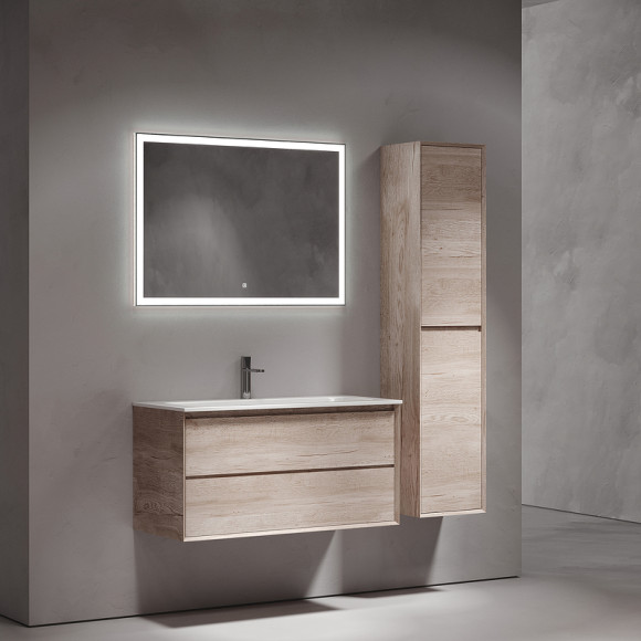 Тумба под раковину Sancos Marmi 2.0 100 MR2.0100EG подвесная Дуб галифакс натуральный